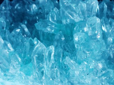 celestite Jeod jeolojik kristalleri 