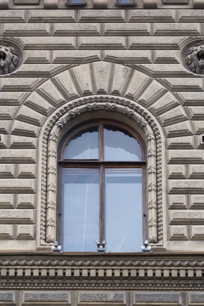 Vitage Architecture Arch Window Stone Building — Stock Photo, Image