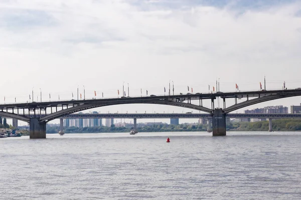 Dos Puentes Sobre Río — Foto de Stock