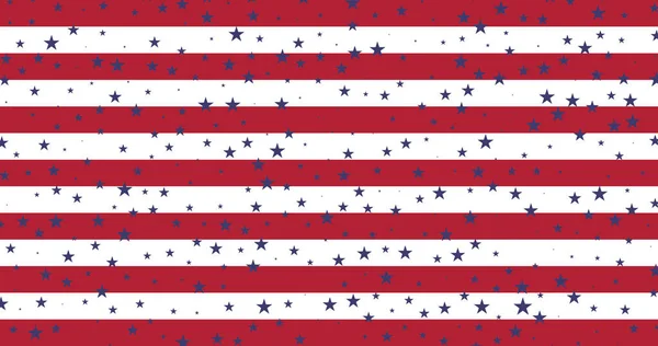 Bandeira Patriótica Americana Fundo Abstrato Fundo Vetorial Para Dia Independência —  Vetores de Stock