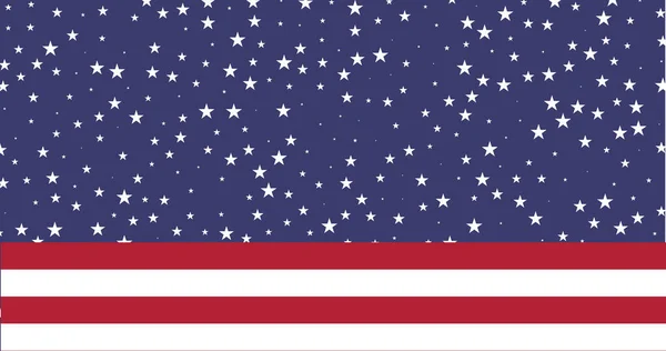 Amerikanische Patriotische Flagge Abstrakter Hintergrund Vektorhintergrund Für Den Unabhängigkeitstag Und — Stockvektor