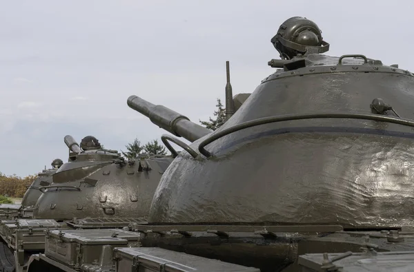 Panzertürme Der 50Er Jahre Des Letzten Jahrhunderts — Stockfoto