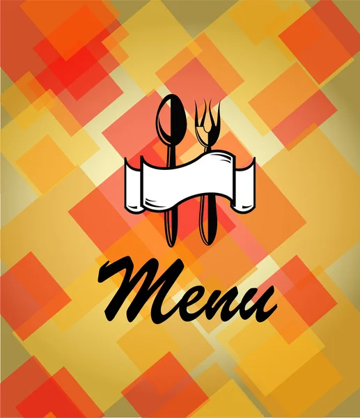 Banner para restaurante y cafetería — Vector de stock