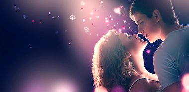 aşık genç Romantik Çift