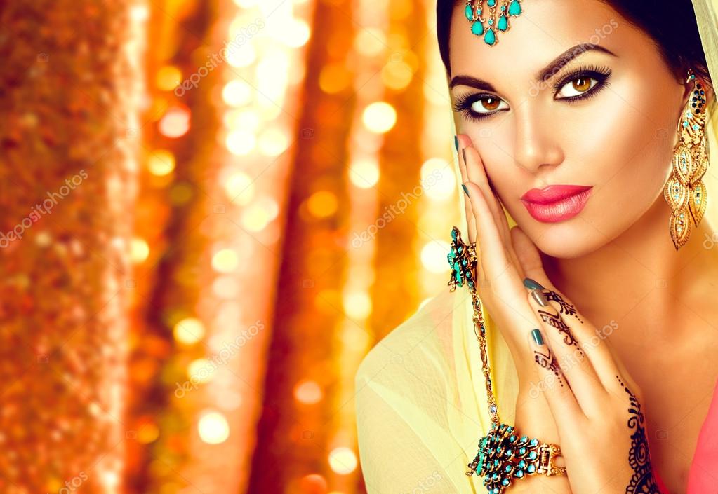 Mehndi hairstyles for short hair