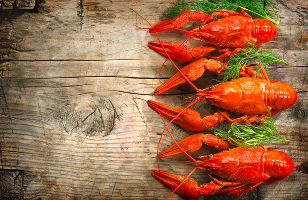 Red boiled crayfish — Stock Image Red boiled crayfish Stock Image
