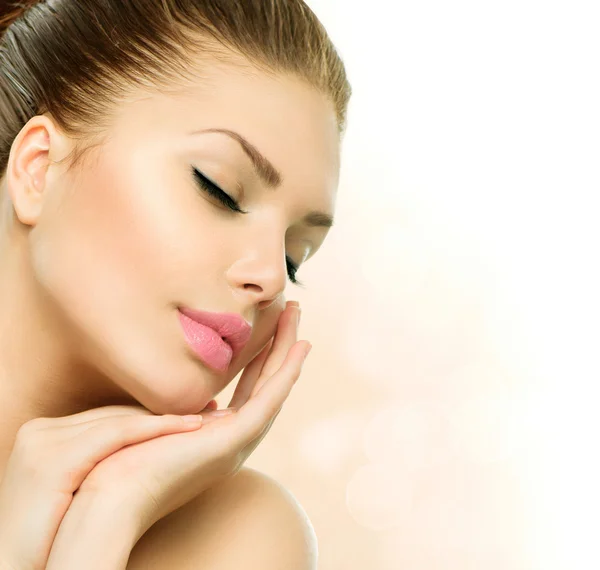 Beauty Spa Woman Stock Photo