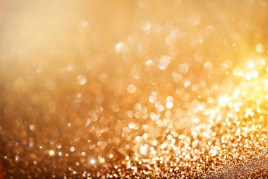 Noel altın arka plan.