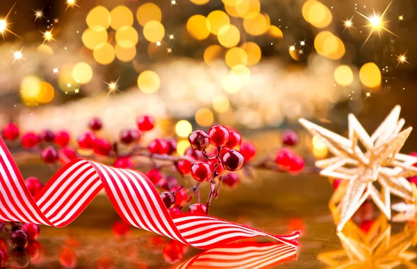 Boże Narodzenie dekoracje na tle — Zdjęcie stockowe