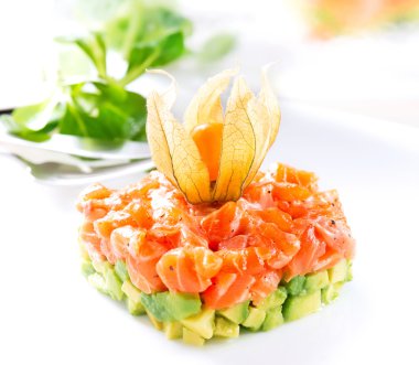 Somon tartar gıda