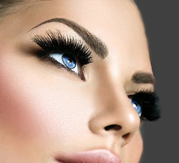 Schoonheid gezicht make-up. — Stockfoto