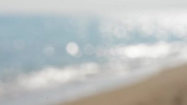 Bulanık deniz arka plan defocused.