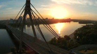 Moskova köprü Dinyeper Nehri üzerinde
