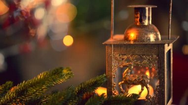 Noel ve Yeni Yıl dekorasyonları.