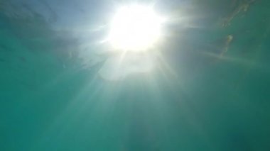 Sualtı Yüzme Havuzu içinde kadın