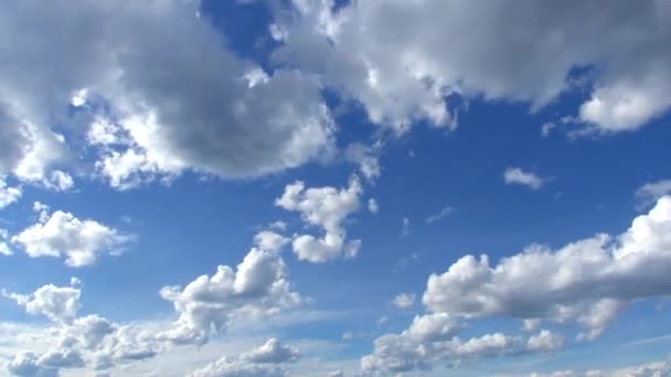 Cielo con nubes de lluvia. Cronograma — Vídeo de stock