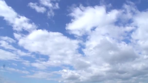 Himmel mit Wolken. Zeitraffer — Stockvideo