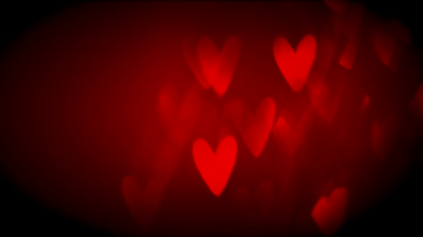 Hintergrund zum Valentinstag — Stockvideo