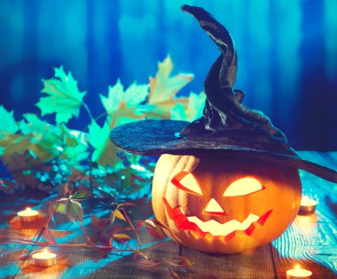 Cadılar Bayramı Balkabağı Kafa Jack Feneri