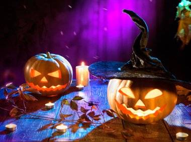 Cadılar Bayramı Balkabağı Kafa Jack Feneri