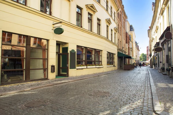 Street without people early in the morning. — Stock Photo, Image