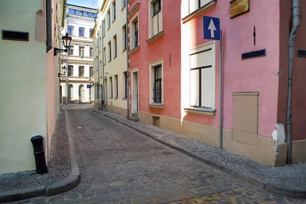 Street without people early in the morning. — Stock Photo, Image