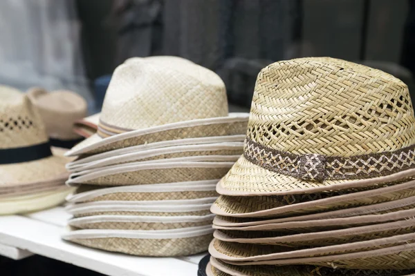 Hats in shop — Stock Photo, Image