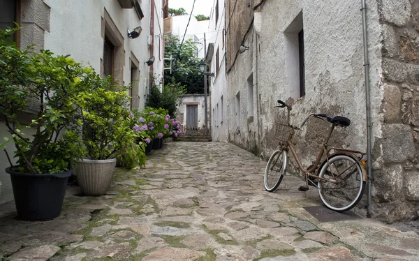 Calle de la ciudad desierta . — Foto de Stock