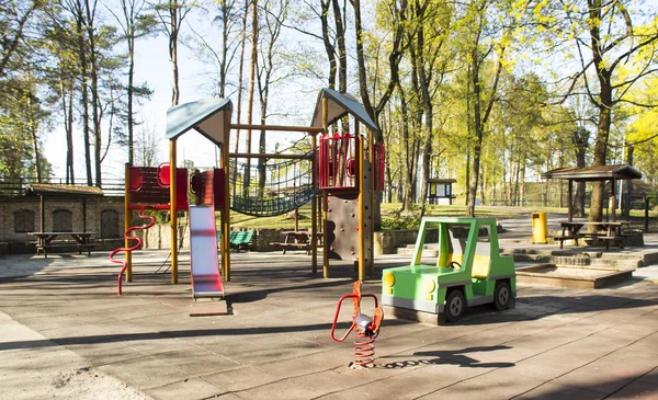 Empty playground for children — Stock Photo, Image