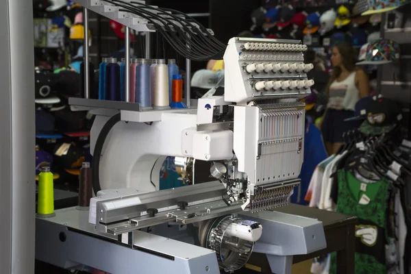 Embroidery machine — Stock Photo, Image