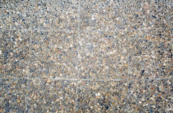 Antiguo pavimento de piedra como fondo, vista superior, horizontal —  Fotos de Stock