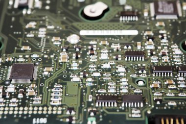 Bir Sabit Disk kurulu entegre devre
