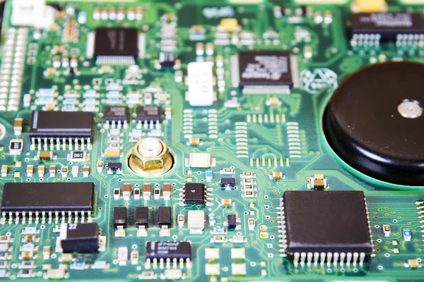 Integrated Circuit Board of a Hard Disk — Stock Photo, Image