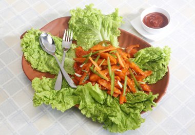 Soğuk patates Çince, yemek tarifleri