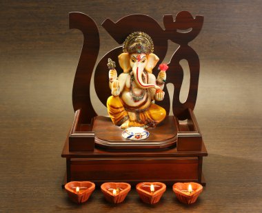Mitolojik fil Tanrı - Ganesha Diwali Festivali