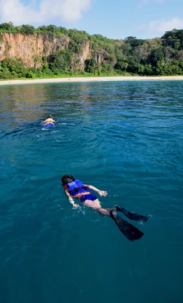 Natal, Brezilya için kristal deniz plaj