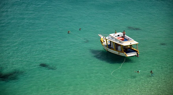 Κρυστάλλινη θάλασσα παραλία στη Natal, Βραζιλία Φωτογραφία Αρχείου