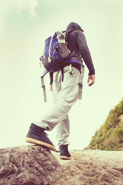 Молодой турист
