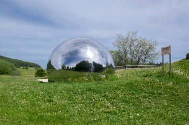 Dolomitler, İtalyan Alpleri, Topta Terrazza delle Stelle gizli astronomik gözlemevi
