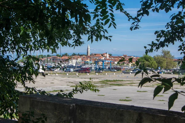 Izola Slovenia September 2019 Touristic View Izola Old Fishing Town — Stock Photo, Image