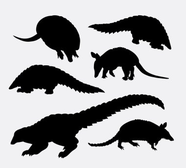 karıncayiyen hayvan silueti