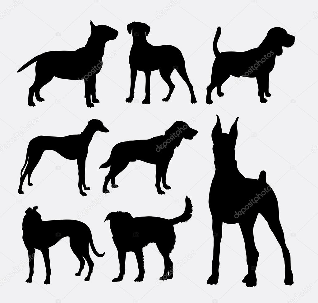 Dog pet animal 1. Good use for symbol, logo, sticker design, mascot, web icon, sign, or any design you want. Easy to use.