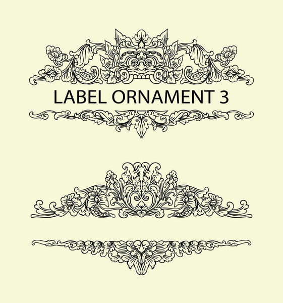 Украшение этикетки цветами 3
