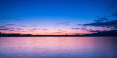 Göl Attersee Sunrise