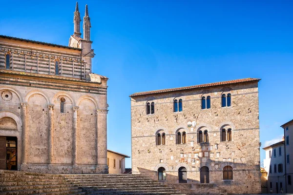 Масса Мариттима Cattedrale San Cerbone Провинция Фазето Южная Тоскана Италия — стоковое фото