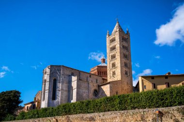 Sahip Marittima Katedrali (Cattedrale di San Cerbone), Güney Toskana, İtalya.