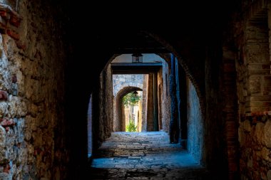 Meşhur eski Sahip Marittima, Grosseto, Toskana, İtalya