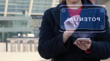 Kadın HUD Potansiyeli ile etkileşim halinde