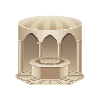 Hamam Hamam izole üzerinde beyaz vektör