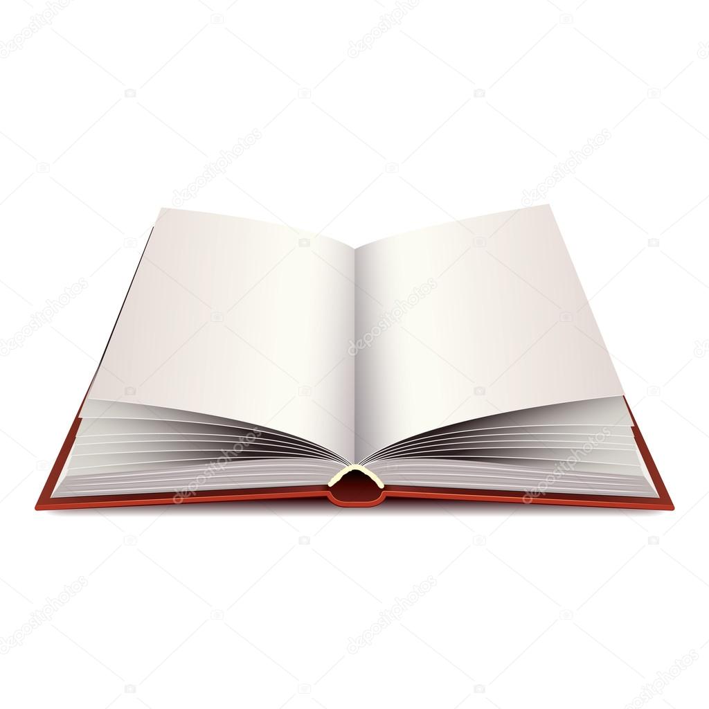 Download New Opened Book Isolated On White Vector Stock Vector C Andegraund548 65603917 PSD Mockup Templates